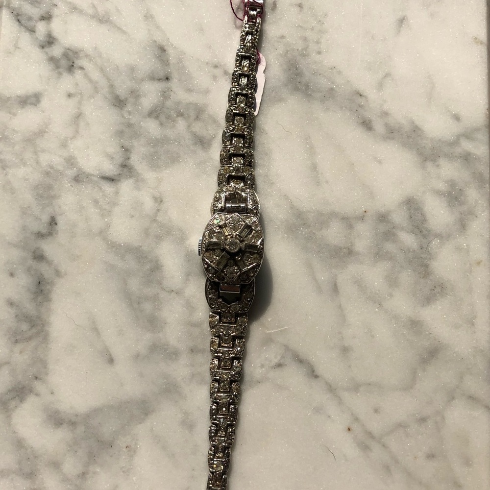 Elegant Antique Silver Chain Bracelet